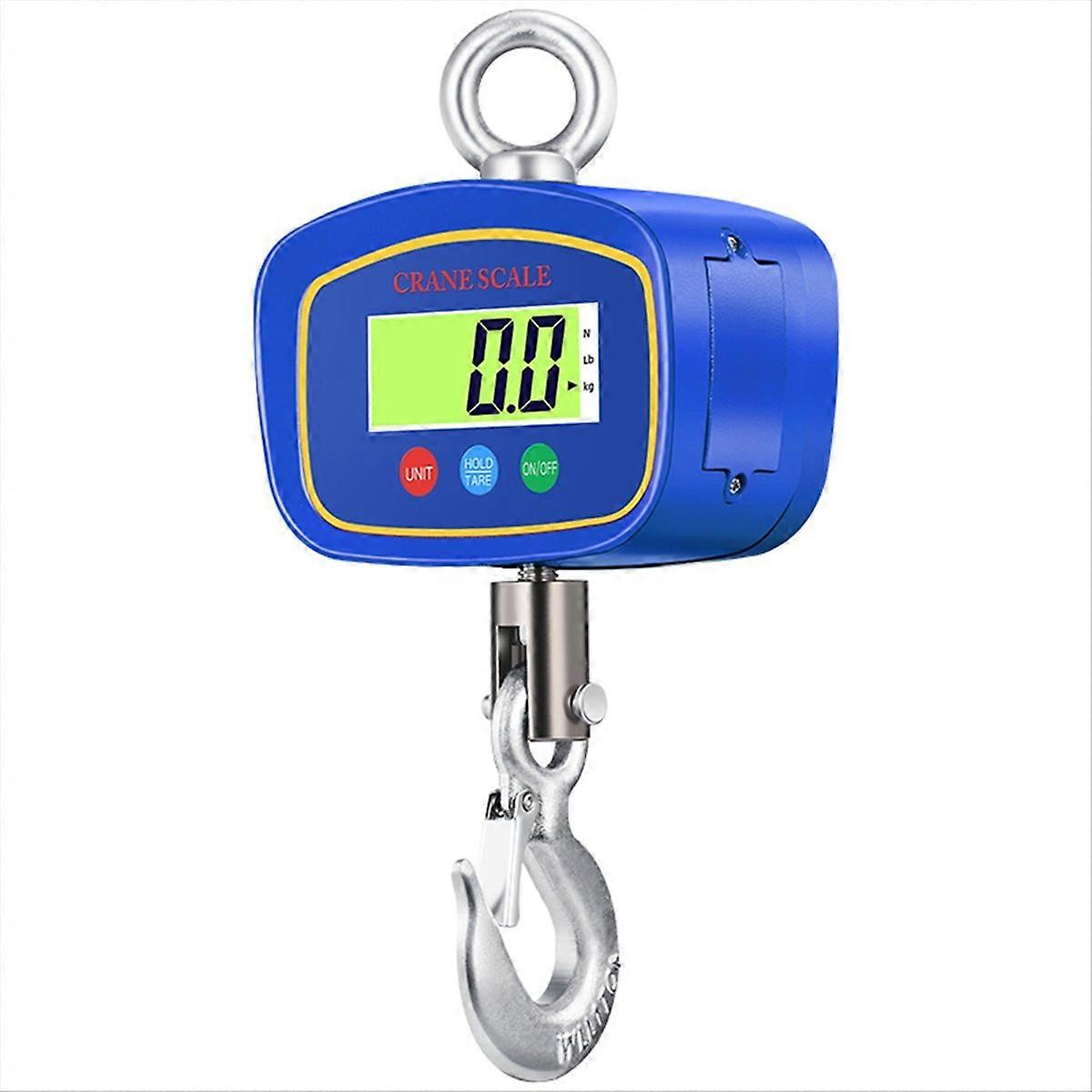1000KG Electronic Hanging Scale Precision Digital Dual LCD Display B