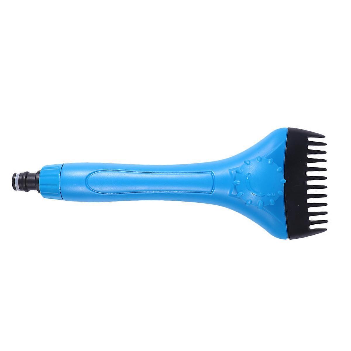 Swimming Pool Cleaning Brush Handheld for Cleaning Use 2Sets Blue