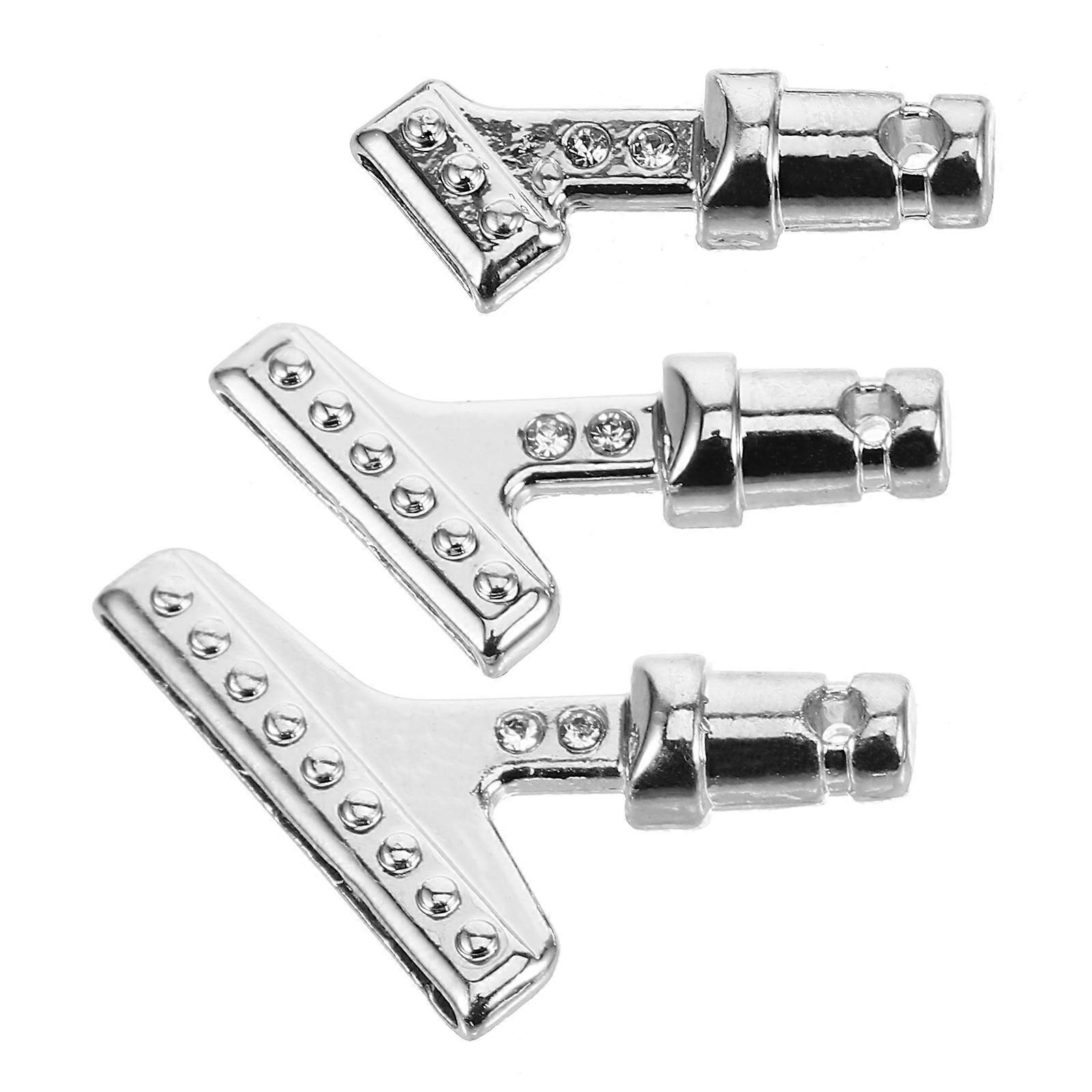 Diamond Drawing Tool Metal Pen Nib for Diamond 3Pcs Durable Silver