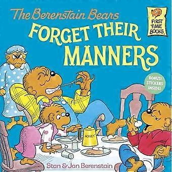 Berenstain bjørne glemmer deres manerer (Berenstain bjørne første gang bøger)