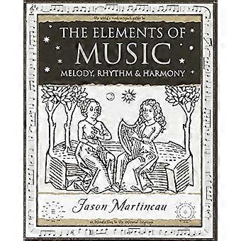 De elementen van muziek: melodie, ritme en harmonie (houten boeken cadeau boek)