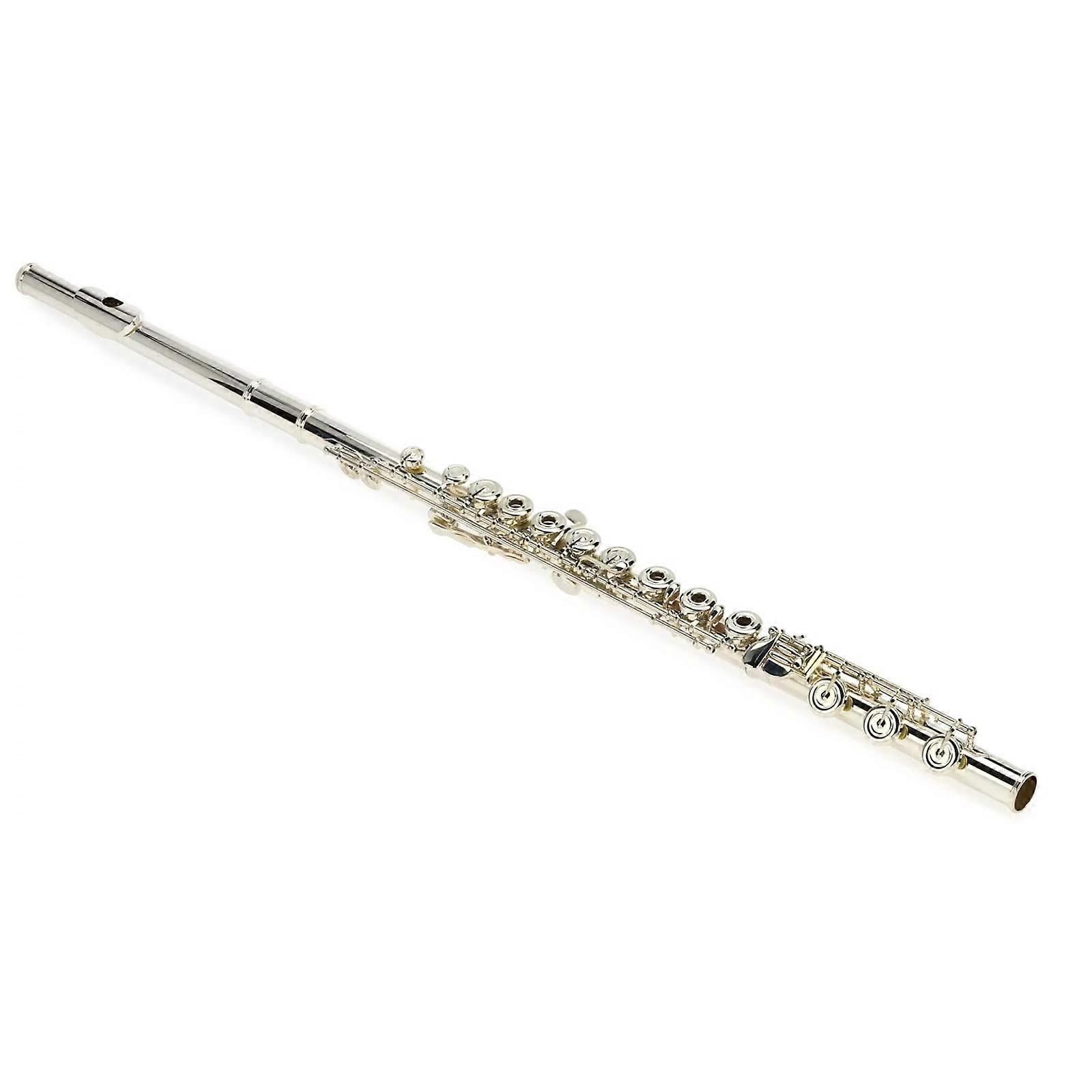 Beginner Flute Sterling Silver Body with Inline Key System, Smooth Action and Protective Case