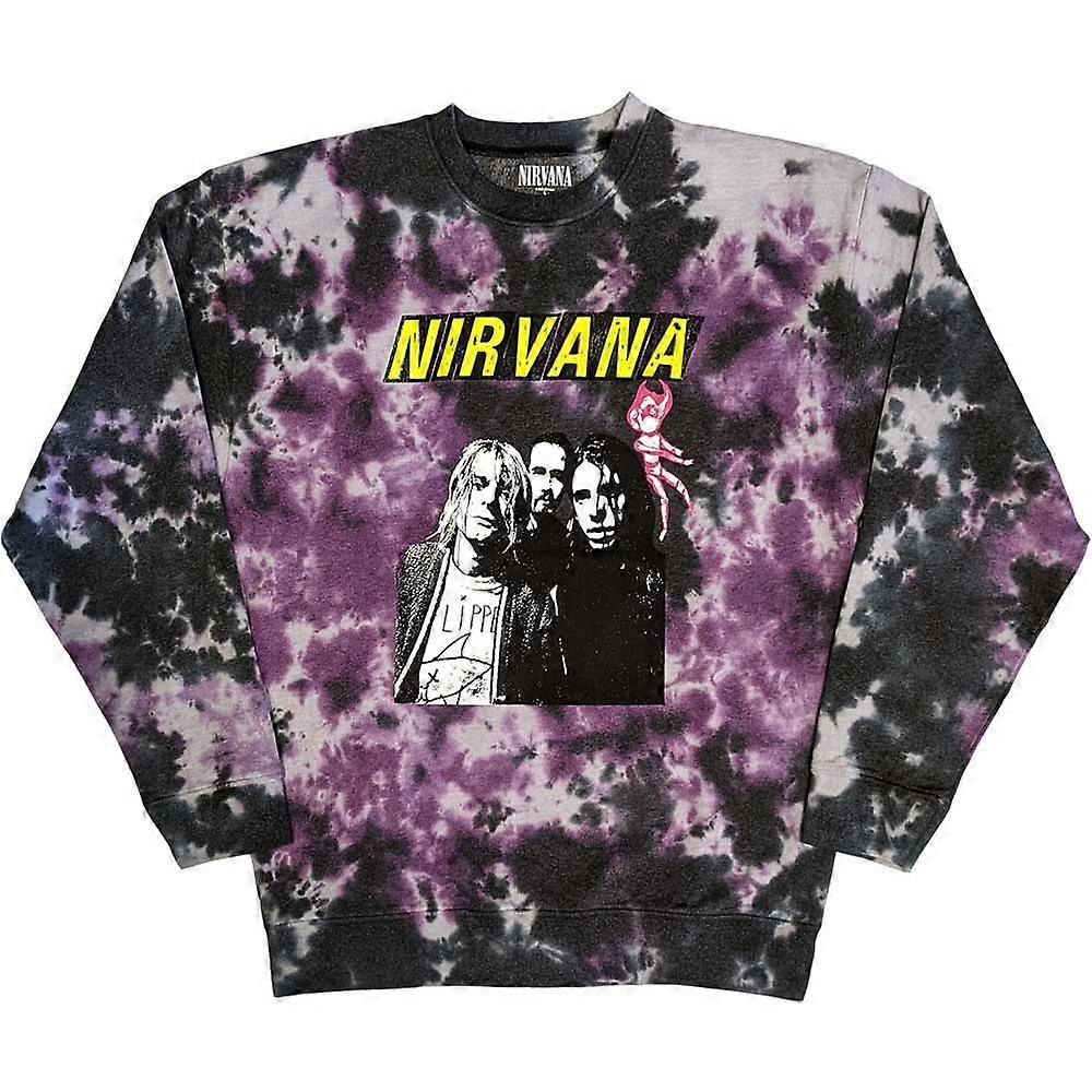 Nirvana Flipper Dip Dye Sweatshirt