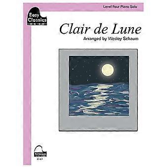 Clair de Lune: Schaum Level Four Easy Classics Klaviersolo