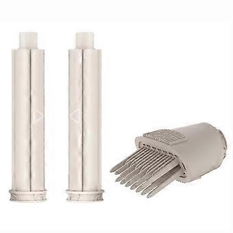 Wide Tooth Comb & Auto-Wrap Curlers Accessory for Shark FlexStyle Curling Iron - Suitable for Curly and Coily Hair Types