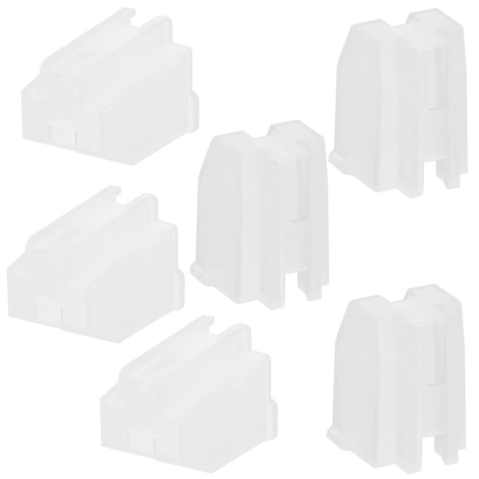 Record Player Stylus Protector Plastic Needle Cover for 6Pcs Record Needles