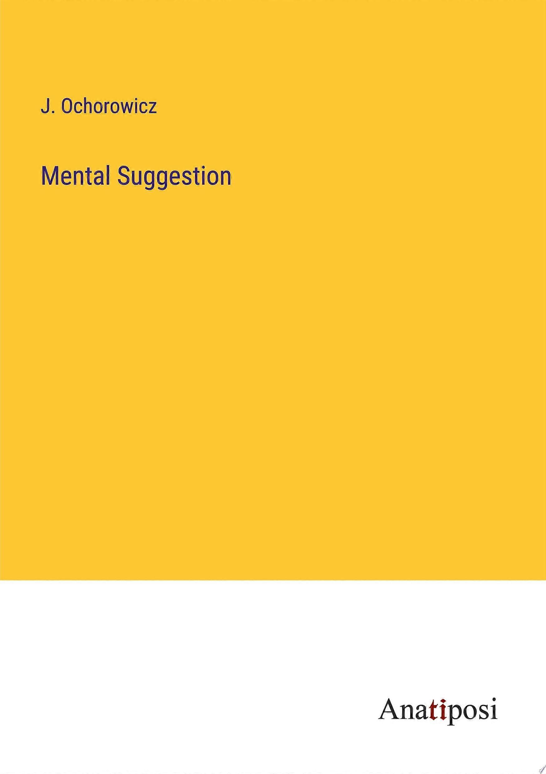 Mental suggestion