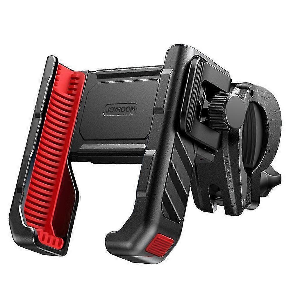 Suporte universal para celular Joyroom para bicicleta e motocicleta, com operação com uma só mão, compatível com celulares de 4,7 a 7 polegadas e resistente a impactos.