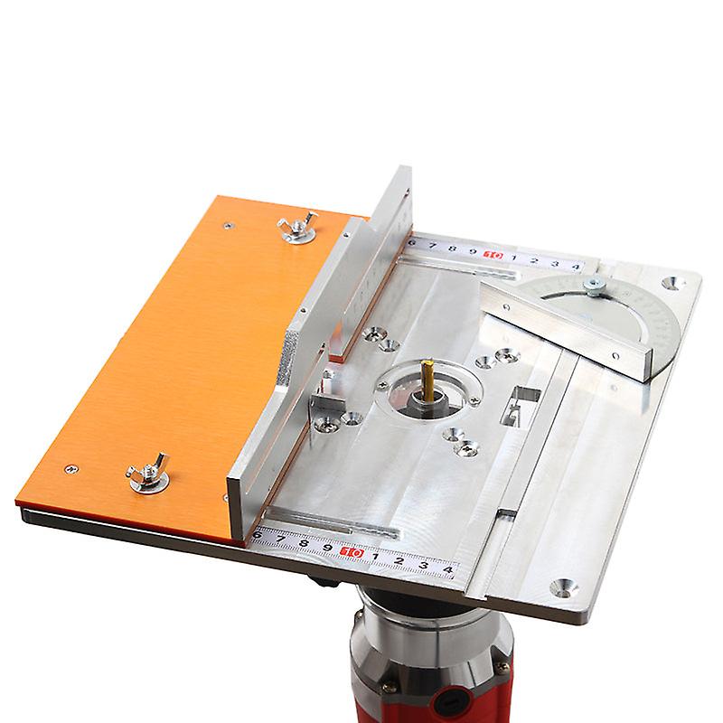 Router Lift In Lega Di Alluminio – Base Di Sollevamento Per Tavolo Da Taglio, Regolazione Altezza Con Manovella