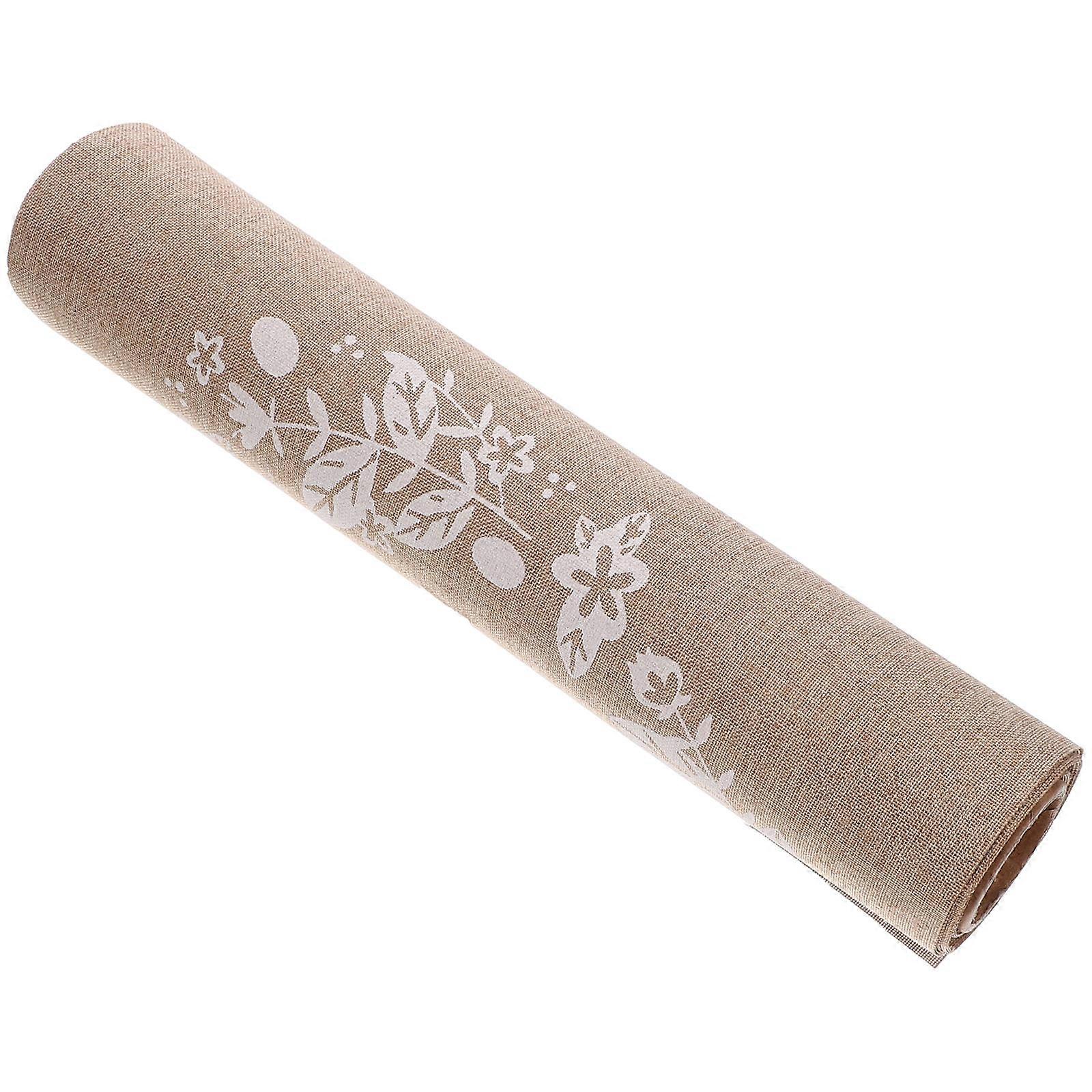 Easter Table Runner Featuring Festive Bunny Egg Prints for Home Dining