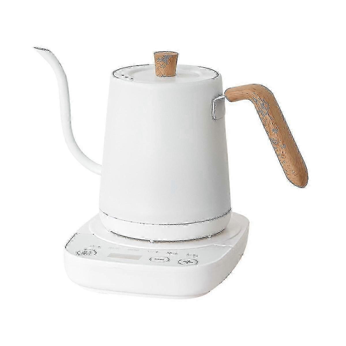 Electric Gooseneck Kettle - 800ml Smart Temperature Control Hand Kettle