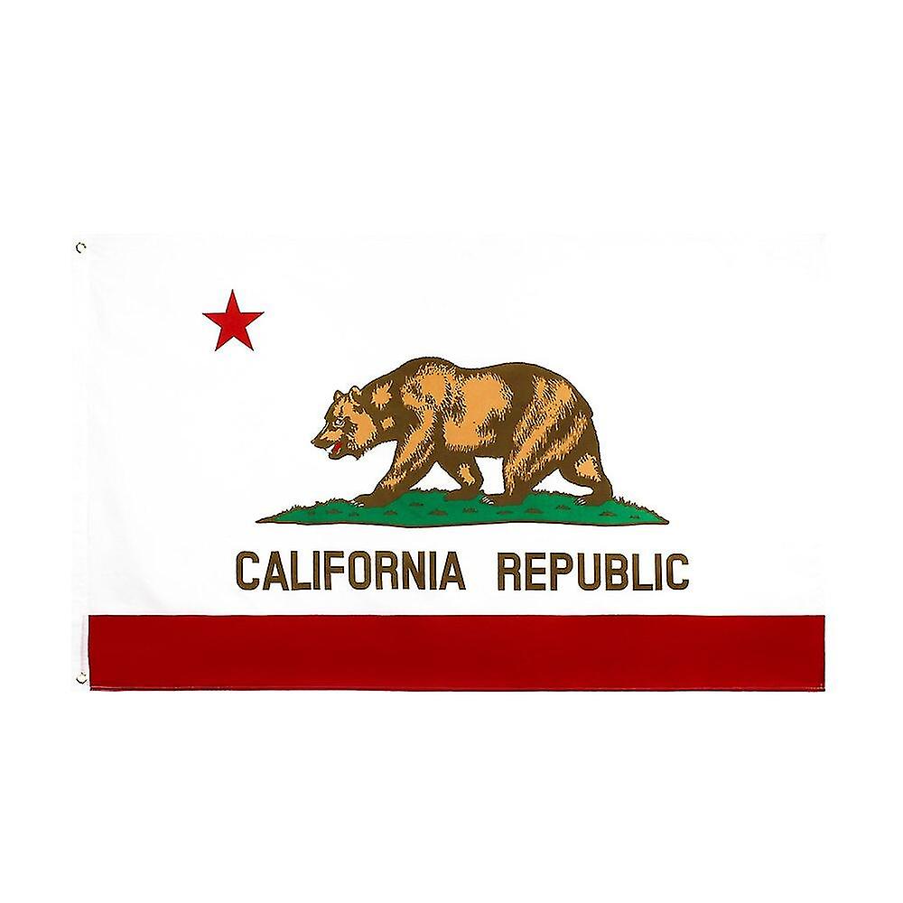 90*150cm Us Usa State Bear California Flag