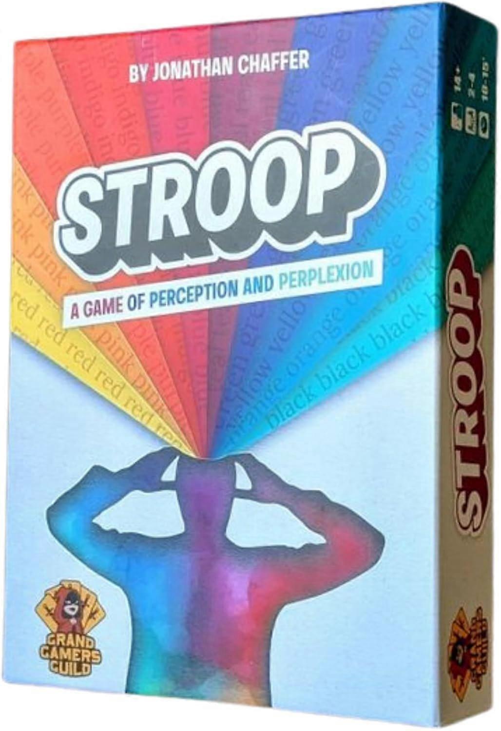 Stroop Card Party Game