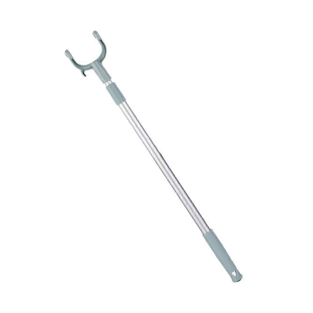 Clothes Drying Fork Retractable Clothes Pole Household Fork for Balcony