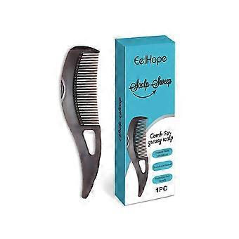 Eelhoe scalp cleaning comb - scalp sweeping, massage, refreshing, fluffy, clean, smooth hair comb for for daily skin care daily care