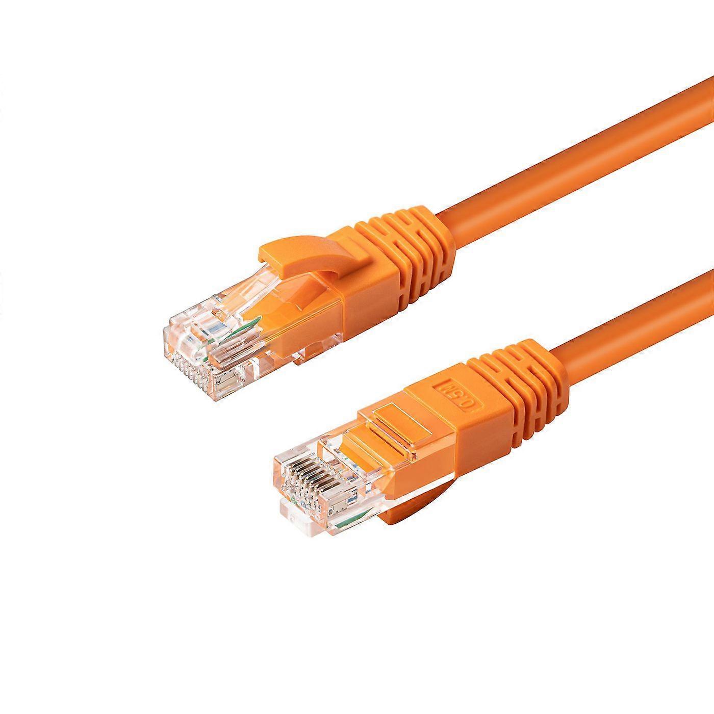 MicroConnect CAT6 U/UTP Network Cable 0.5m Orange