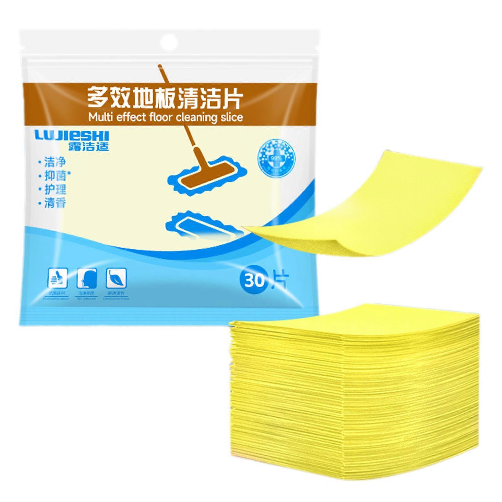 Multifunction Floor Cleaning Sheets Multi-Surface Safe Ideal for wood and tile. Post-party deep floor cleanup