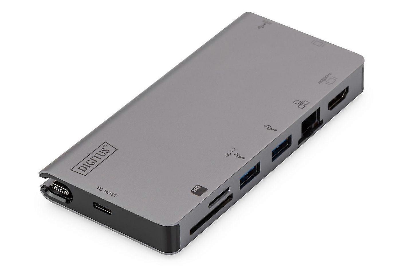 8 Port, Gray 2x Video, 2x Usb
