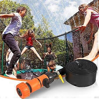 15M Trampoline Sprinkler - Ultimate Summer Water Play for Kids, Easy Install, Durable & Fun Outdoor Cooling