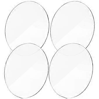 4 Pcs Tempered Glass Screen Protectors Transparent Anti-Scratch Screen Covers Compatible for Samsung Galaxy Watch 3