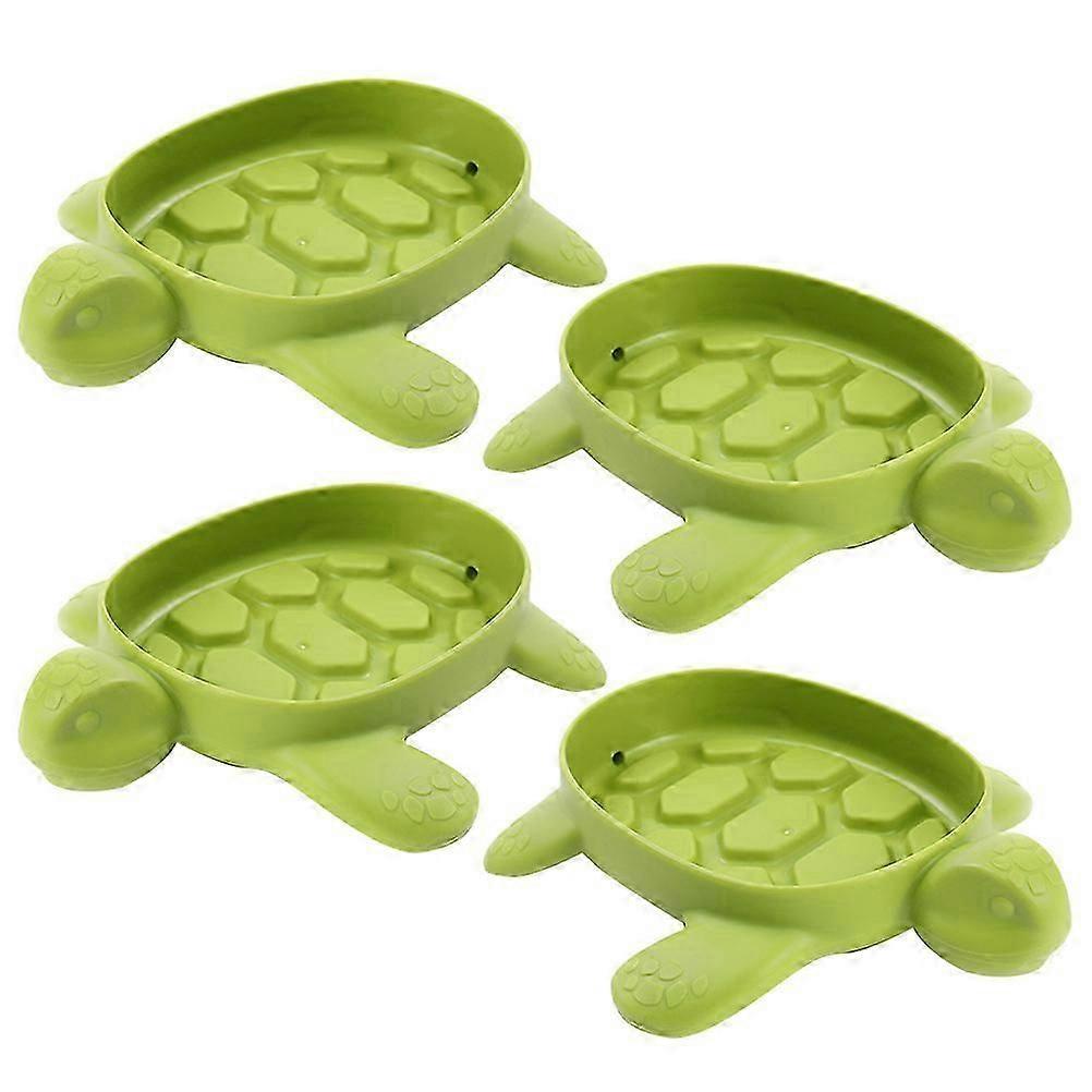 Soap Holder Bathroom Soap Dish for Storage 8Pcs Turtle Shaped Self Draining