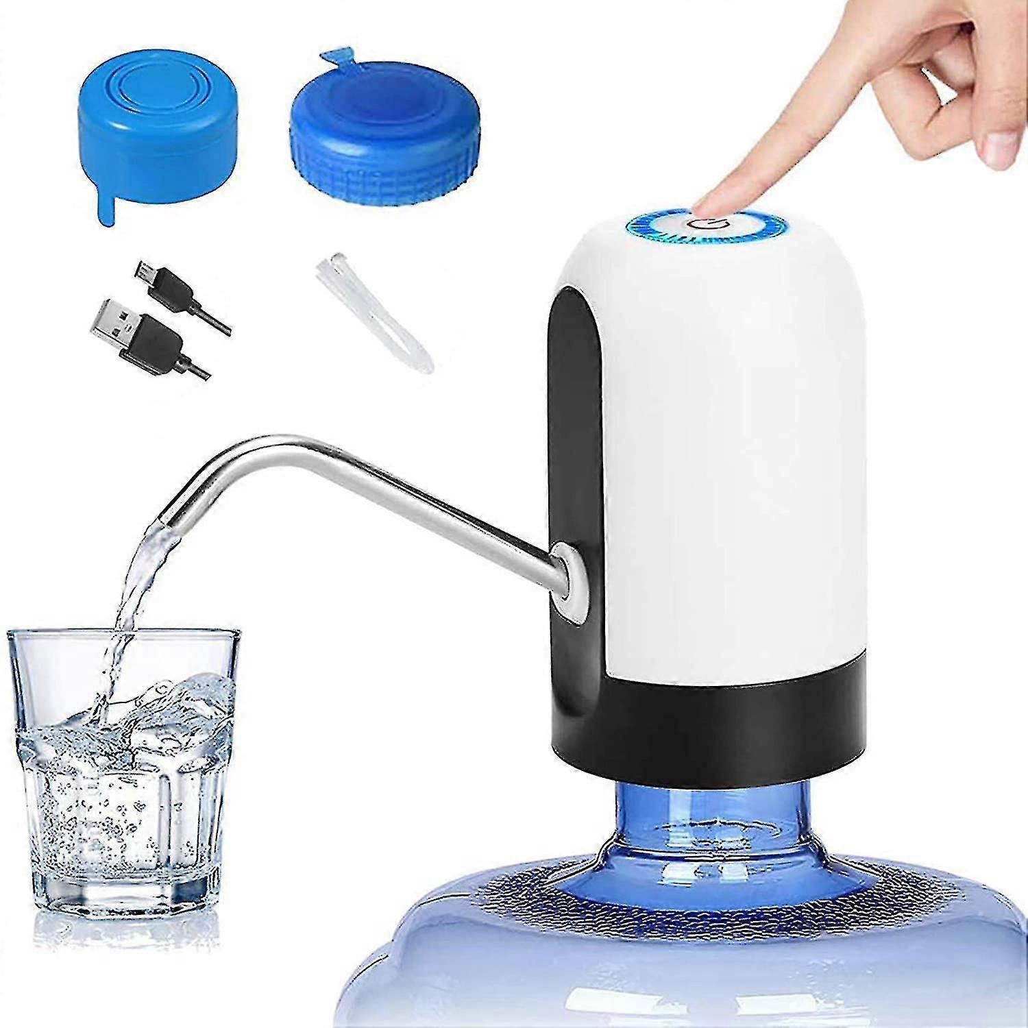 Elektrisk vannflaskepumpe, usb lading vanndispenser