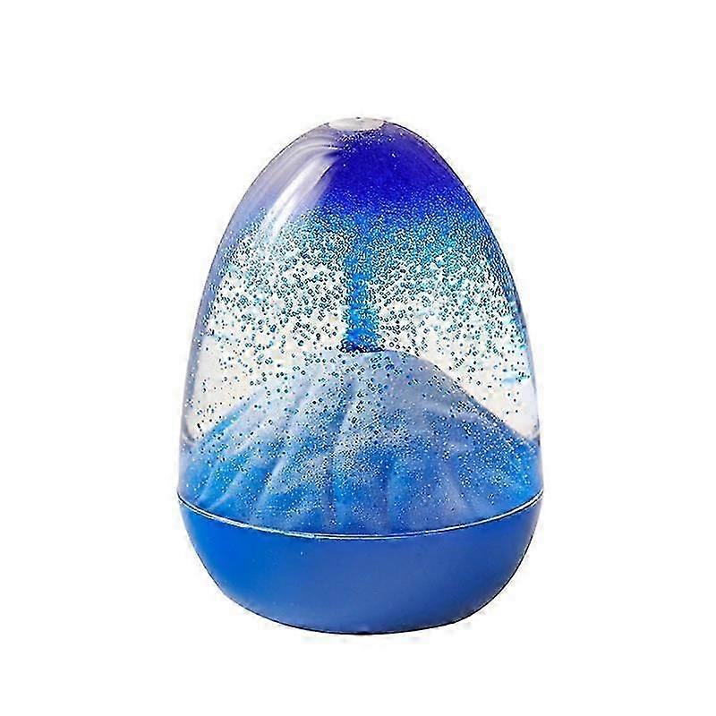 Vulkanutbrott Liquid Motion Leksak blå