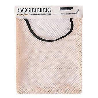 Garbage Bag Holder Large Capacity Hanging Mesh Pouch Portable Kitchen Wall Mounted Trash Bag Container Garbage Bag Organizer
