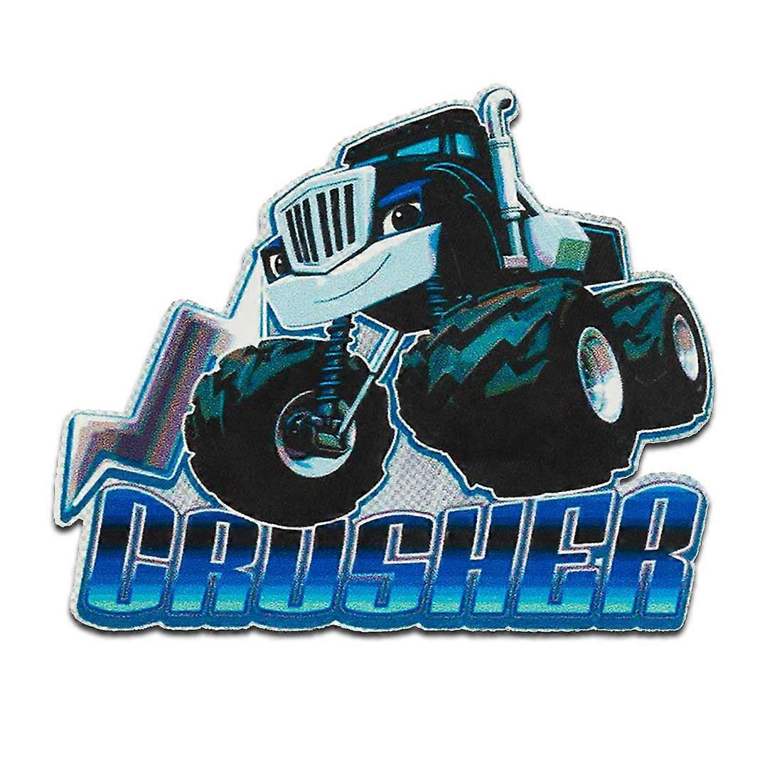 Blaze Crusher - patch, iron-on patch, iron-on patch, size: 6 x 7 cm