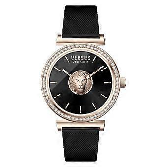 Versus by Versace Women's Watch Wristwatch Brick Lane L Crystal VSP646421 Stainless Steel