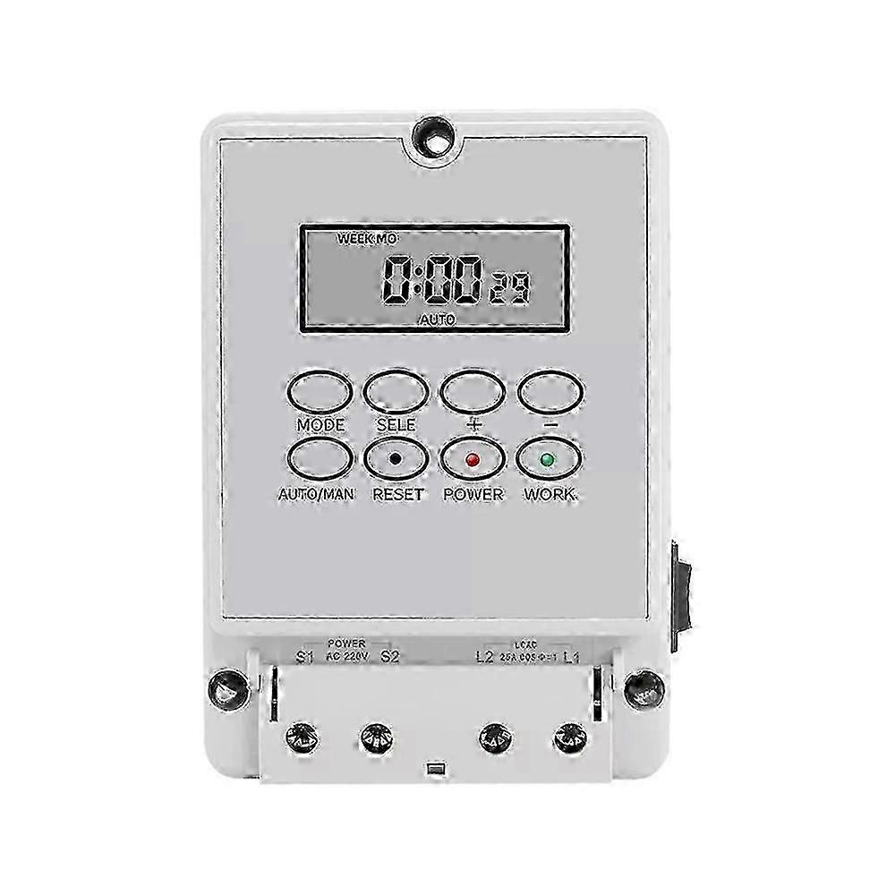 Digital Timer Switch Microcomputer Auto Bell Ring Controller Programmable 220V-cheng du