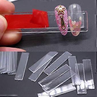 Press On Nails Full Coverage Nail Extension Tips Easy Shape and Paint Reusable for Salon Manicure