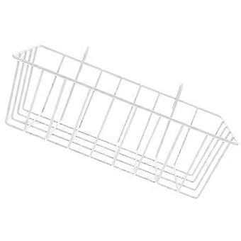 Rabbit Hay Metal Feeder for Storage Practical White Bunny Feeder