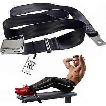 Nordic Hamstring Curl & Stretch Exercise Straps, 6.5FT / 5.6FT Gym Seatbelt and Mobilization Belt for Home Gym Lifting