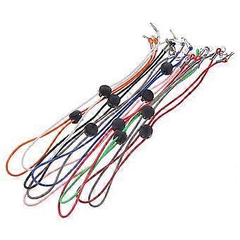 10PCS Camping Randonnée Pêche Golf Chapeau Sangle Activités de plein air Sangle de chapeau
