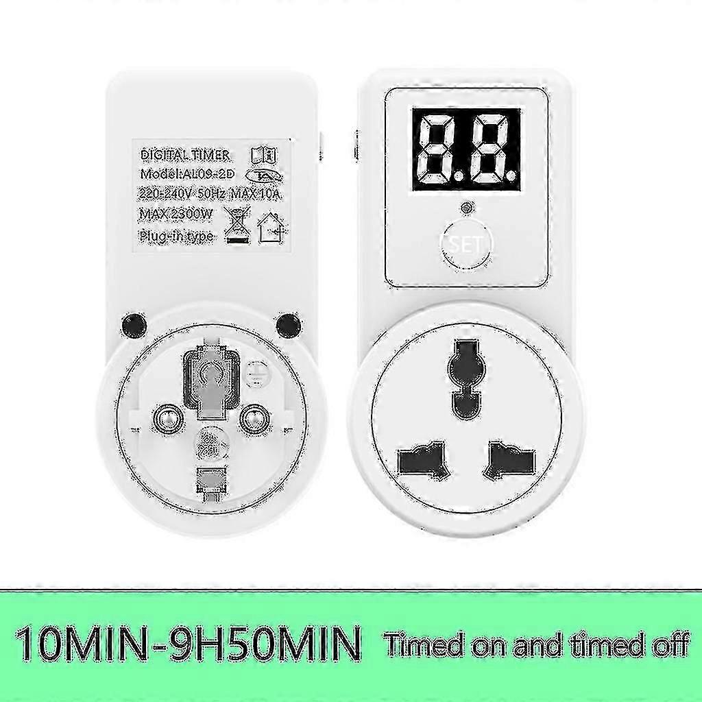 Digital Electric Timer Plug Socket With Countdown Switch Time Control Eu Plug