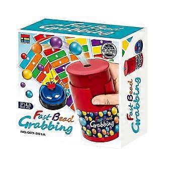 New Match Color Line Bingo Board Games Fun Fast Bead Grabbing Two&@player Game with Bells for Adult Kids Reaction Training Toys