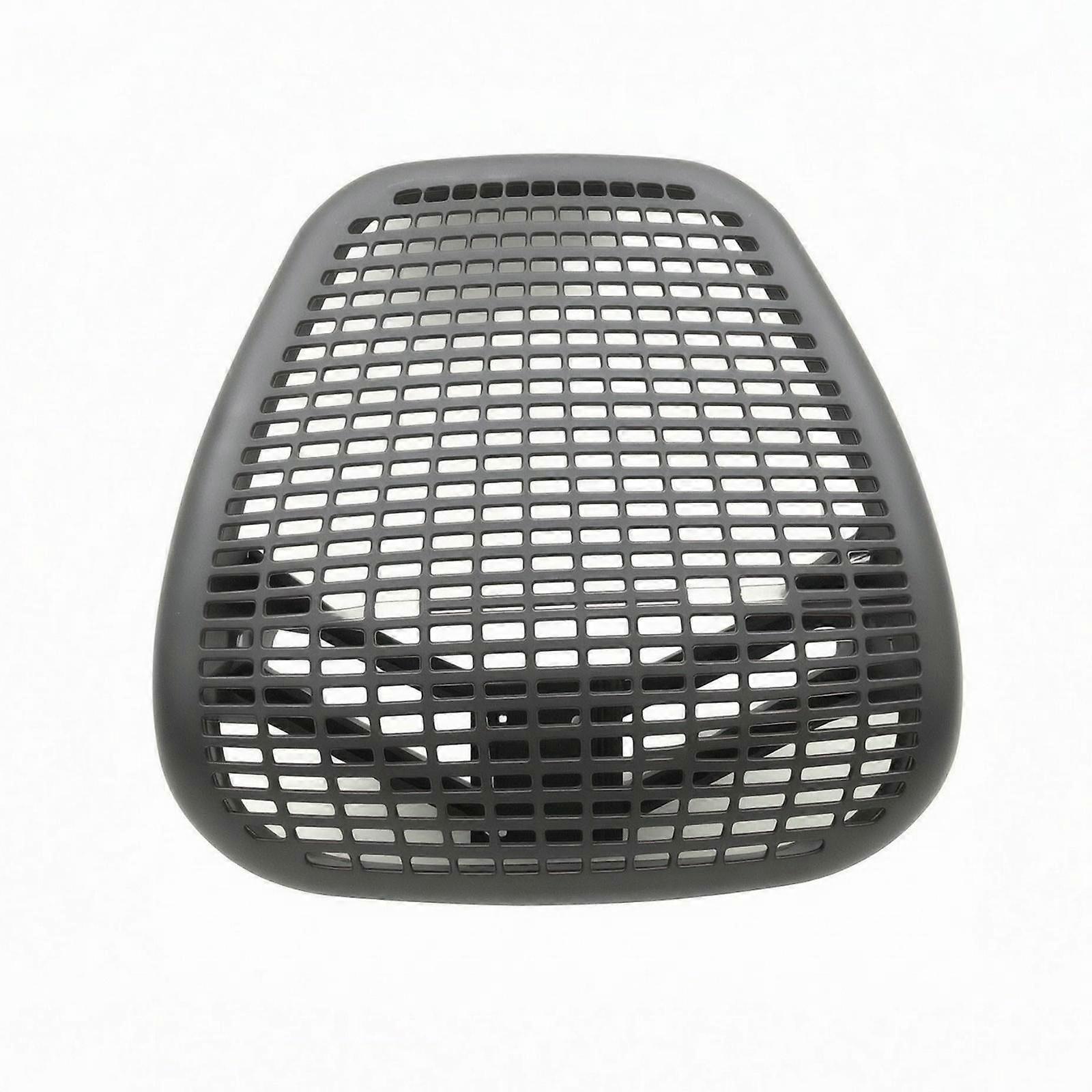 Fitness Bike Back Cushion Ventilated Grid Mesh Back Cushion Rounded Rectangular