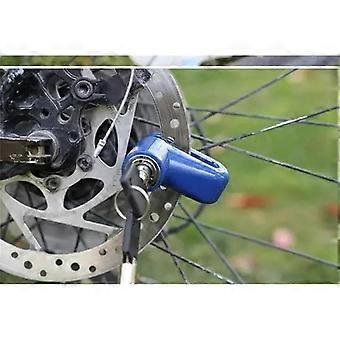 Bicycle Mountain Bike Anti-theft Lock with Keys Electric Scooter Disc Brake Lock with Steel Motorcycle Bike Disc Lock
