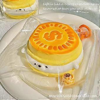 Spielzeug in Form eines frittierten Teigstabs, lebensmittelecht, mit täuschend echter Silikontextur (Creme und Schlamm), kreatives Spielzeug zum Stressabbau