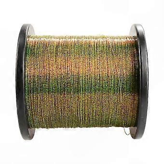 Linha de pesca de 1000m com revestimento de fluorocarbono e estampa de pintas para pesca de carpa e pesca com mosca | Padrão de pintas