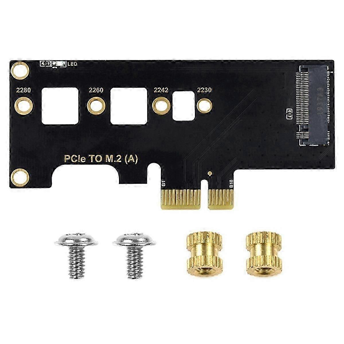 For CM4 PCI-E to M.2 Adapter Compute Module 4 NVMe SSD Multi-Function Portable Adapter Card JN