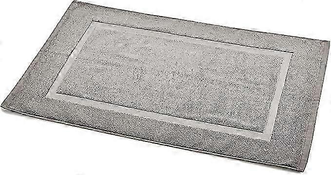 Dww-Grey Braided Bath Mat