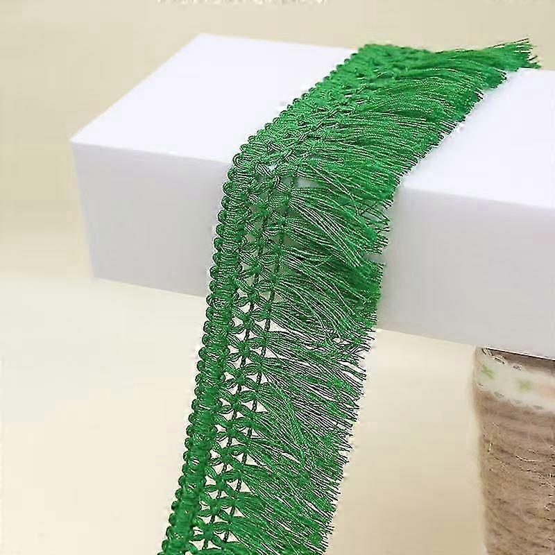 Lace-Edged Tassel Ribbon For Creative Projects
