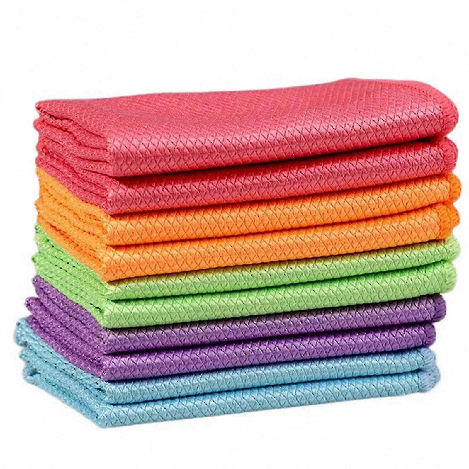 Streak Free Fish Scale Microfiber Cloths