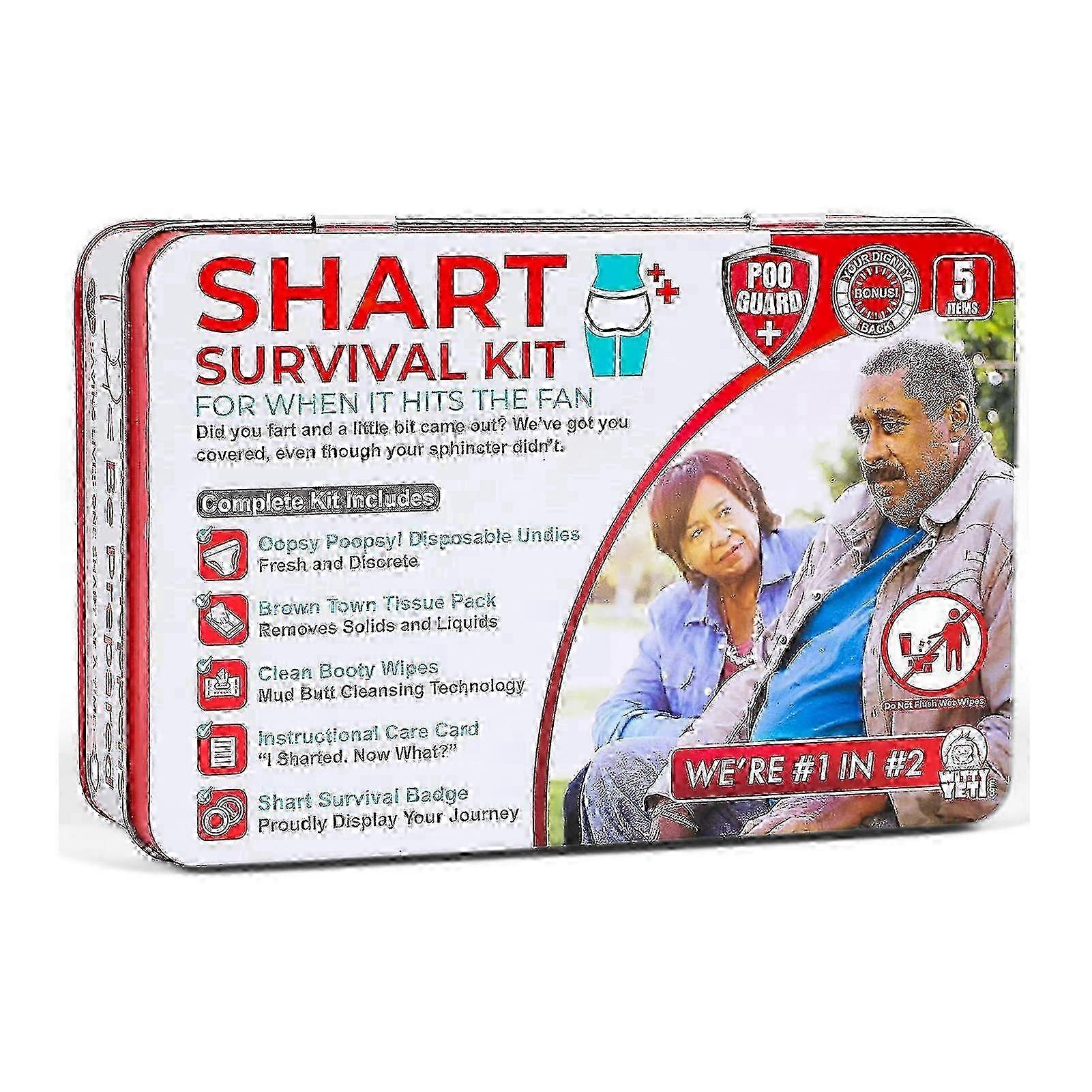 Ultimate Poop Prank Gag Gift Set Tin