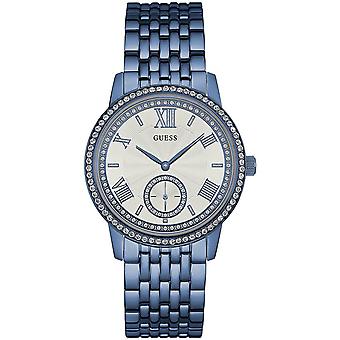Guess- gramercy Women's Analog Quartz watch with stainless steel bracelet W0573L4