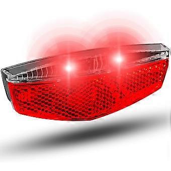 Pakethållare Bakljus, LED, med parkeringsljusfunktion, Dynamo, Dynamiskt styrd, homologerad