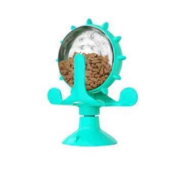 Suction-Mounted Rotating Treat Toy