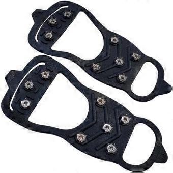 8-Tooth Ice Snow Grips Over Shoe/Boot Traction Cleats ​Spikes Winter Climbing Anti-Slip Snow Spikes Grips Cleats